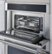 Alt View 19. Monogram - Minimalist 30" Built-In Single Electric Convection Wall Oven with Steam Cooking - Stainless Steel.