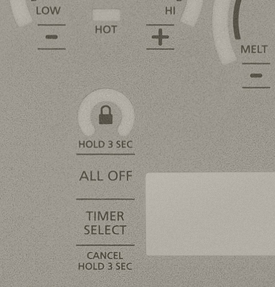 Alt View 13. Monogram - 36" Built-In Electric Induction Cooktop with 5 Elements - Silver.