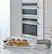 Alt View 18. Monogram - Statement 30" Built-In Double Electric Convection Wall Oven with No-Preheat Air Fry - Stainless Steel.