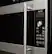 Alt View 15. Monogram - Advantium 30" Built-In Single Electric Convection Wall Oven - Stainless Steel.