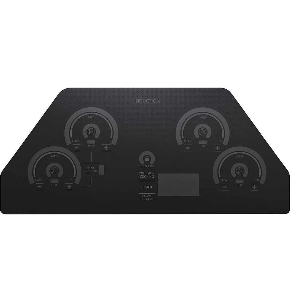 BRAVO KITCHEN 30-in 4 Elements Black Induction Cooktop in the Induction  Cooktops department at