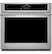 Front. Monogram - Statement 30" Built-In Single Electric Convection Wall Oven with No-Preheat Air Fry - Stainless Steel.