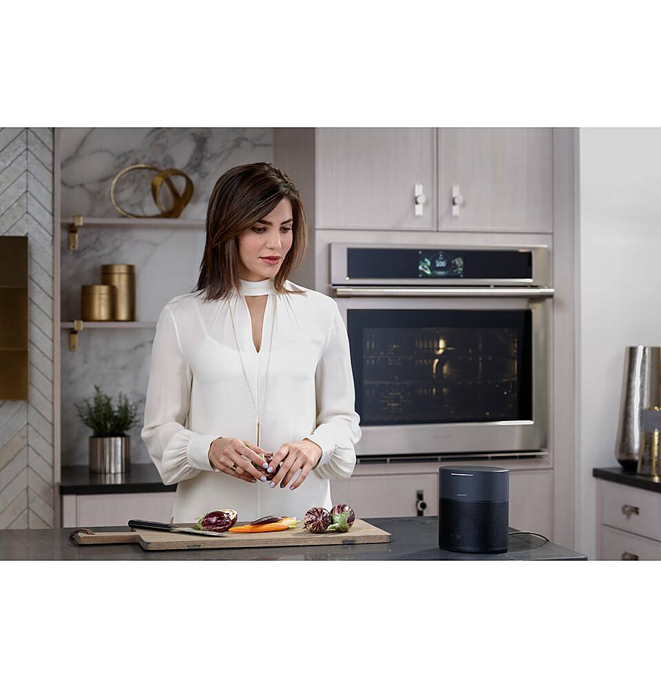 Alt View 17. Monogram - Statement 30" Built-In Single Electric Convection Wall Oven with No-Preheat Air Fry - Stainless Steel.