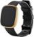Alt View Zoom 13. Modal™ - Silicone Watch Band for Fitbit Versa 3 and Fitbit Sense - Black.