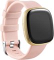 Alt View Zoom 12. Modal™ - Silicone Watch Band for Fitbit Versa 3 and Fitbit Sense - Sandy Pink.