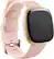 Alt View 12. Modal™ - Silicone Watch Band for Fitbit Versa 3 and Fitbit Sense - Sandy Pink.
