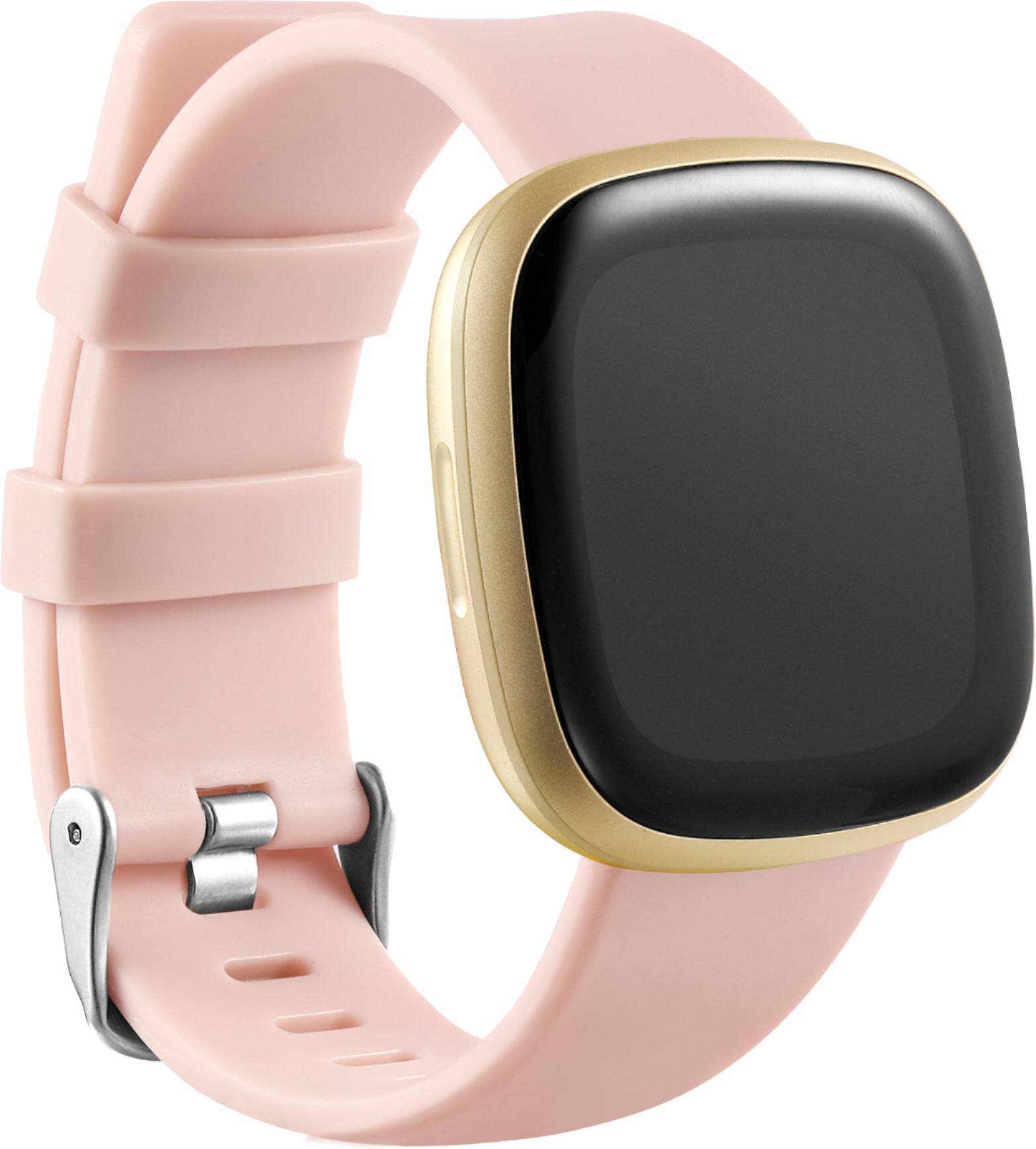 Modal™ Silicone Watch Band for Fitbit Versa 3 and Fitbit Sense Sandy ...