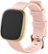 Alt View Zoom 13. Modal™ - Silicone Watch Band for Fitbit Versa 3 and Fitbit Sense - Sandy Pink.