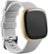 Alt View Zoom 12. Modal™ - Silicone Watch Band for Fitbit Versa 3 and Fitbit Sense - Stone gray.