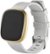 Alt View Zoom 13. Modal™ - Silicone Watch Band for Fitbit Versa 3 and Fitbit Sense - Stone gray.