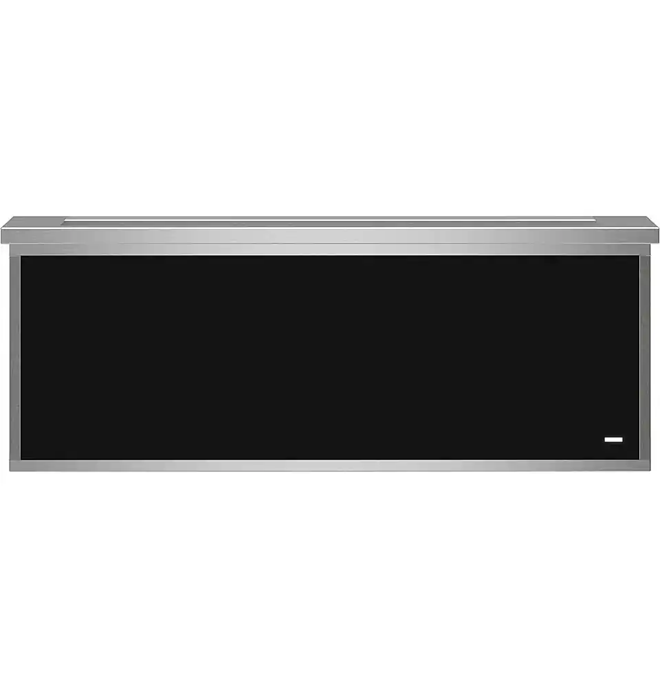 Front. Monogram - Minimalist 30" Warming Drawer - Stainless Steel.