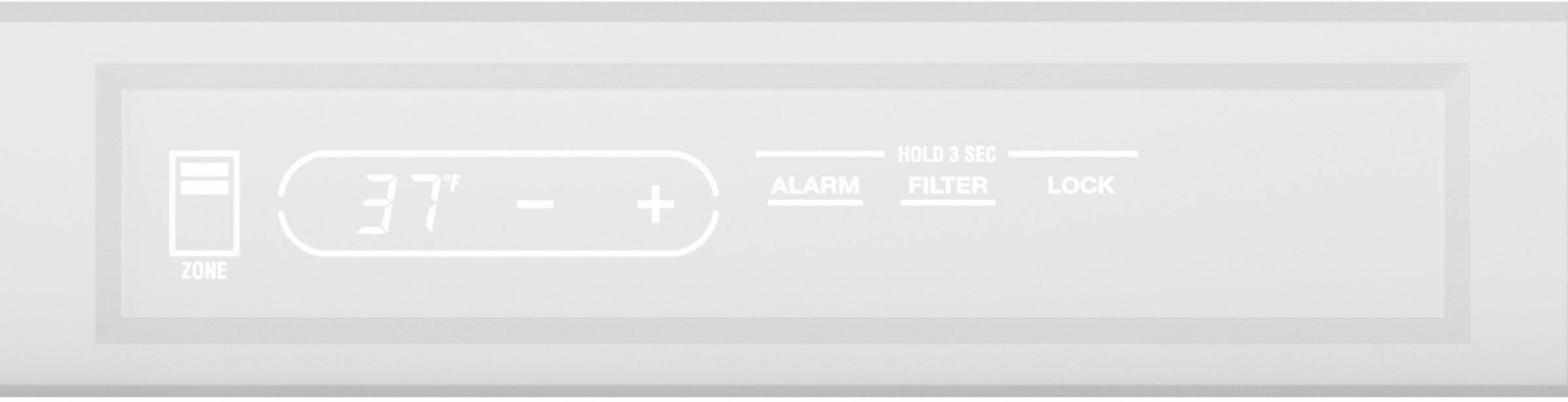 Alt View 13. Monogram - 14.5 Cu. Ft. Bottom Freezer Built-In Refrigerator - Stainless Steel.