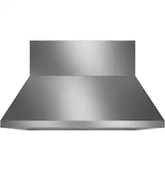 Monogram - 48 inches - Externally Vented - Wall Range Hood - Stainless Steel - Front_Zoom