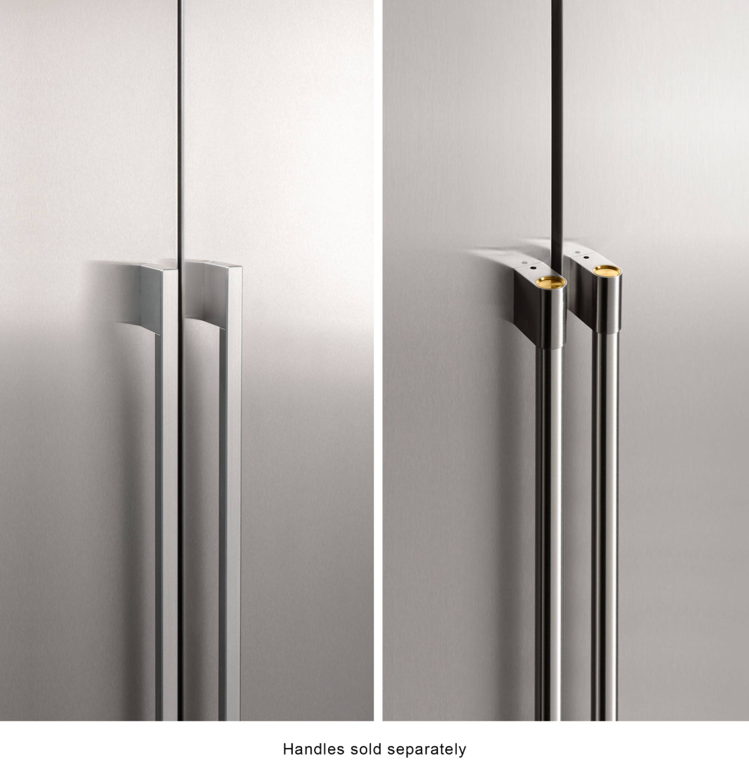 Alt View 19. Monogram - 14.6 Cu. Ft. Bottom Freezer Built-In Refrigerator - Stainless Steel.