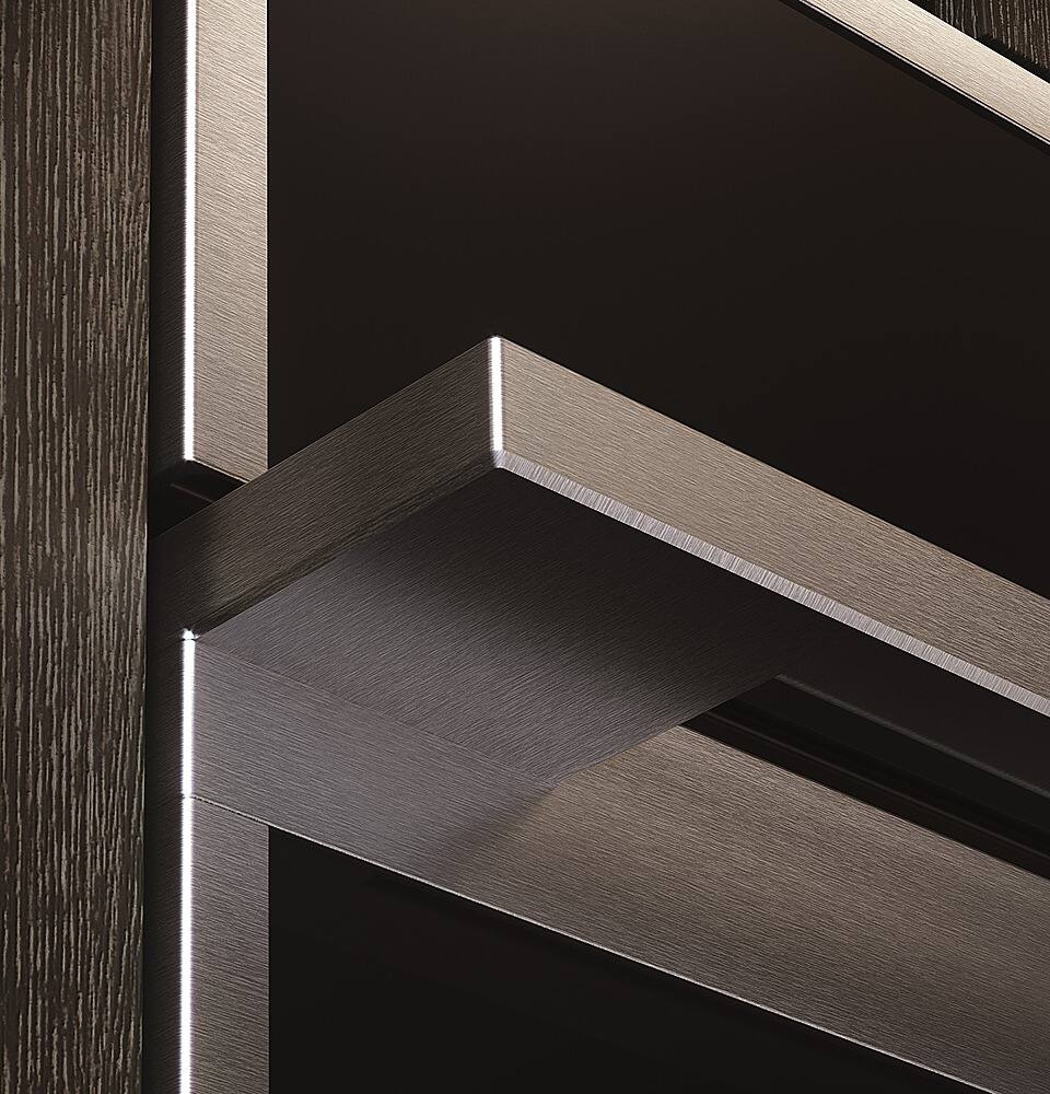 Alt View 11. Monogram - Minimalist Storage Drawer - Stainless Steel.