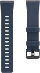 Angle Zoom. Modal™ - Silicone Watch Band for Fitbit Versa 3 and Fitbit Sense - Navy blue.