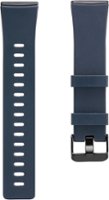 Modal™ - Silicone Watch Band for Fitbit Versa 3 and Fitbit Sense - Navy blue - Angle_Zoom