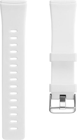 Modal™ - Silicone Watch Band for Fitbit Versa 3 and Fitbit Sense - Pure white