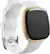Alt View 12. Modal™ - Silicone Watch Band for Fitbit Versa 3 and Fitbit Sense - Pure white.