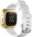 Alt View Zoom 15. Modal™ - Silicone Watch Band for Fitbit Versa 3 and Fitbit Sense - Pure white.