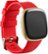 Alt View Zoom 12. Modal™ - Silicone Watch Band for Fitbit Versa 3 and Fitbit Sense - Red.