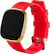Alt View 13. Modal™ - Silicone Watch Band for Fitbit Versa 3 and Fitbit Sense - Red.