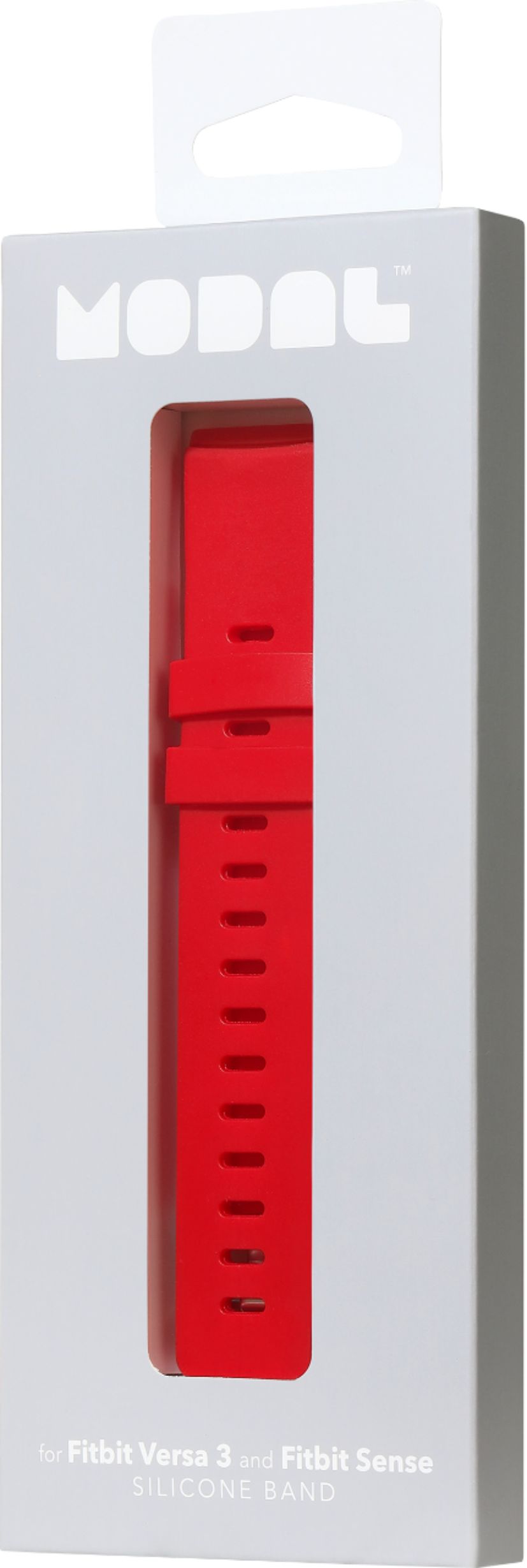 Best Buy: Modal™ Silicone Watch Band for Fitbit Versa 3 and Fitbit ...