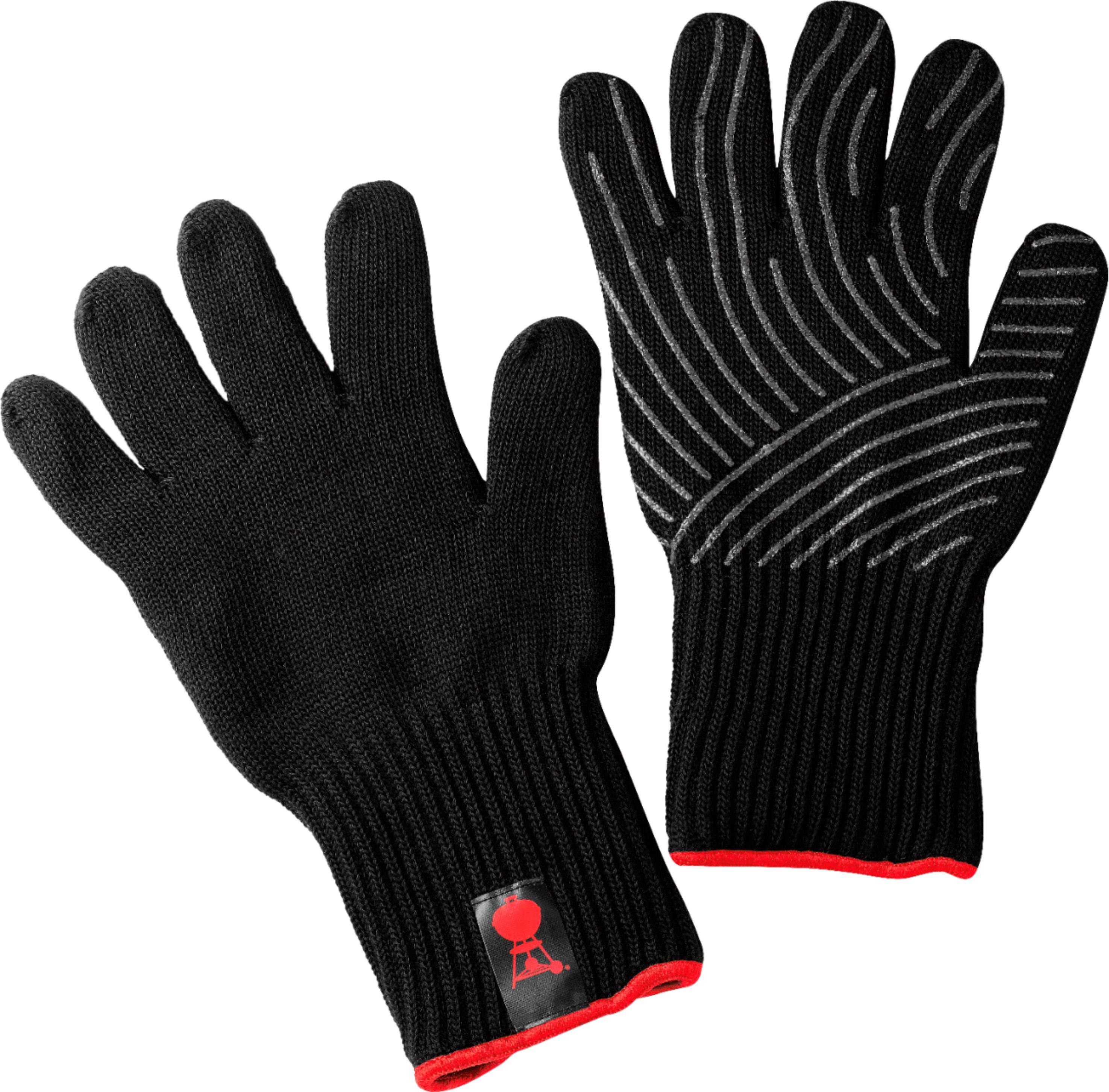 Alt View 11. Weber - Premium BBQ Glove Set (Large/X-Large) - Black.