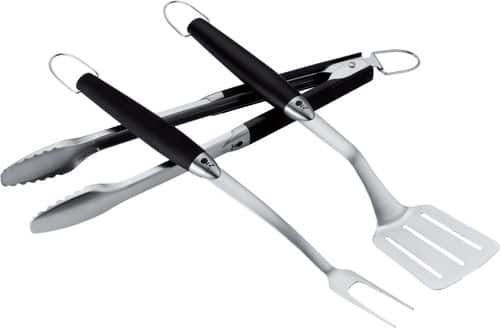  3-Piece Stainless Steel Grill Tool Set