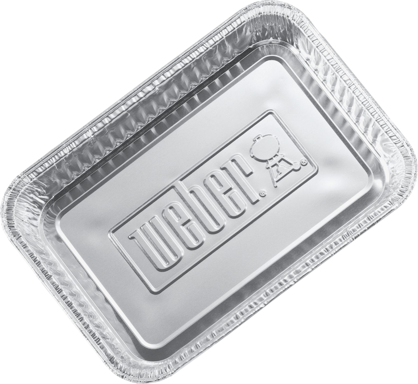 Weber - Small Drip Pans (10-Pack) - Silver