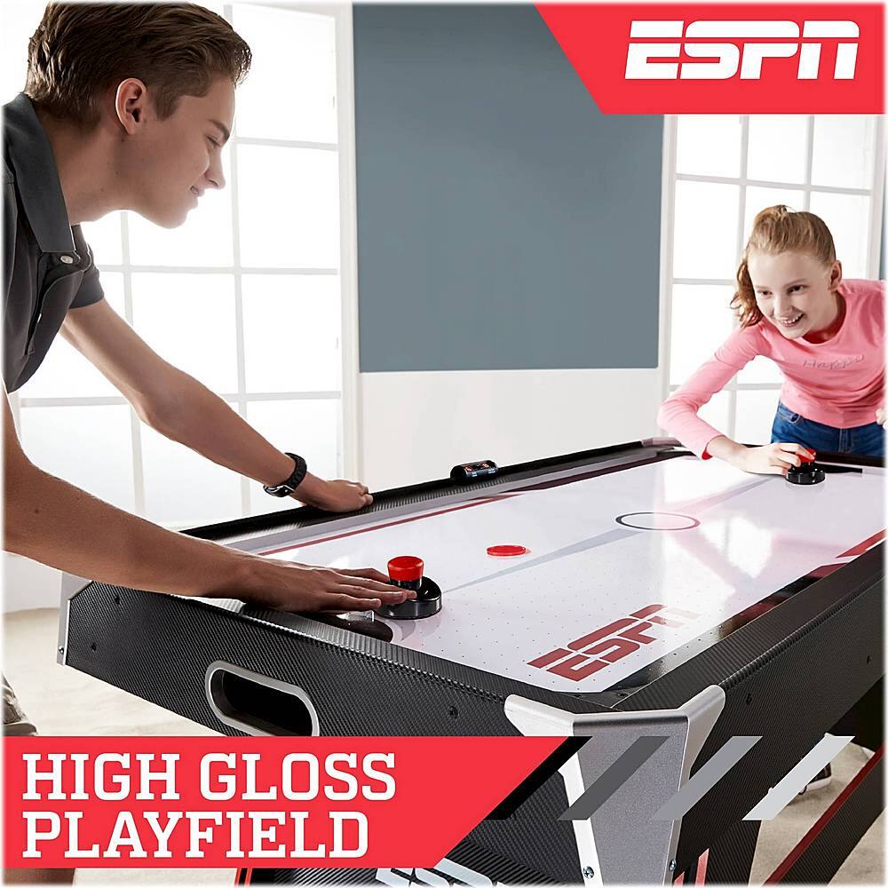 Espn 5 Air Powered Hockey Table With Led Electronic Scorer Awh060 017e Best Buy Espn 5 Air Powered Hockey Table With Led Electronic Scorer Awh060 017e Best Buy