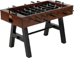 Barrington - 56 inch Allendale Collection Foosball Table - Brown - Angle_Zoom
