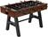 Angle. Barrington - 56” Allendale Foosball Table Competition Size, Durable and Stylish with Tabletop Sports Soccer Balls, Family Game - Brown.