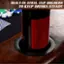 Alt View 17. Barrington - Billiards 10 Player Premium 84" Poker Table with Faux Leather Padded Rails and Cup Holders - Black/Brown.