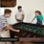 Alt View 15. Barrington - 58” Richmond Foosball Table Competition Size, Durable and Stylish with Tabletop Sports Soccer Balls, Family Game - Brown.