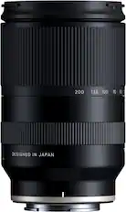 Front. Tamron - 28-200mm F/2.8-5.6 Di III RXD for Sony E-Mount.