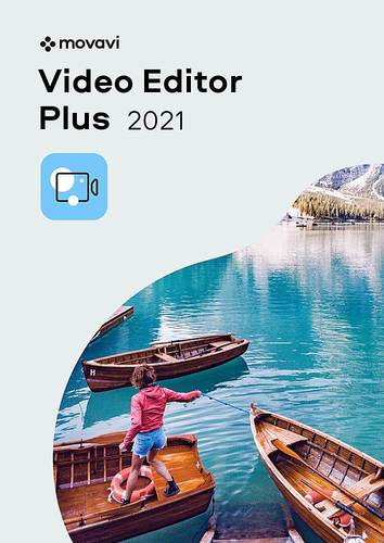 Movavi - Video Editor Plus 2021 - Windows [Digital]