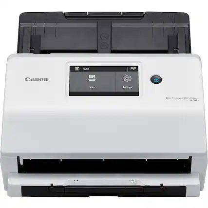 Front. Canon - Canon imageFORMULA R50 Office Document Scanner.