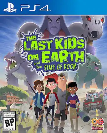 Front. Outright Games - The Last Kids on Earth and the Staff of Doom. - E10+ (Everyone 10+)