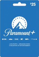 CBS All Access - $25 Paramount Plus Gift Card - Front_Zoom