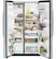 Alt View 12. GE Profile - 21.9 Cu. Ft. Side-by-Side Counter-Depth Refrigerator with LED Lighting - Stainless Steel.