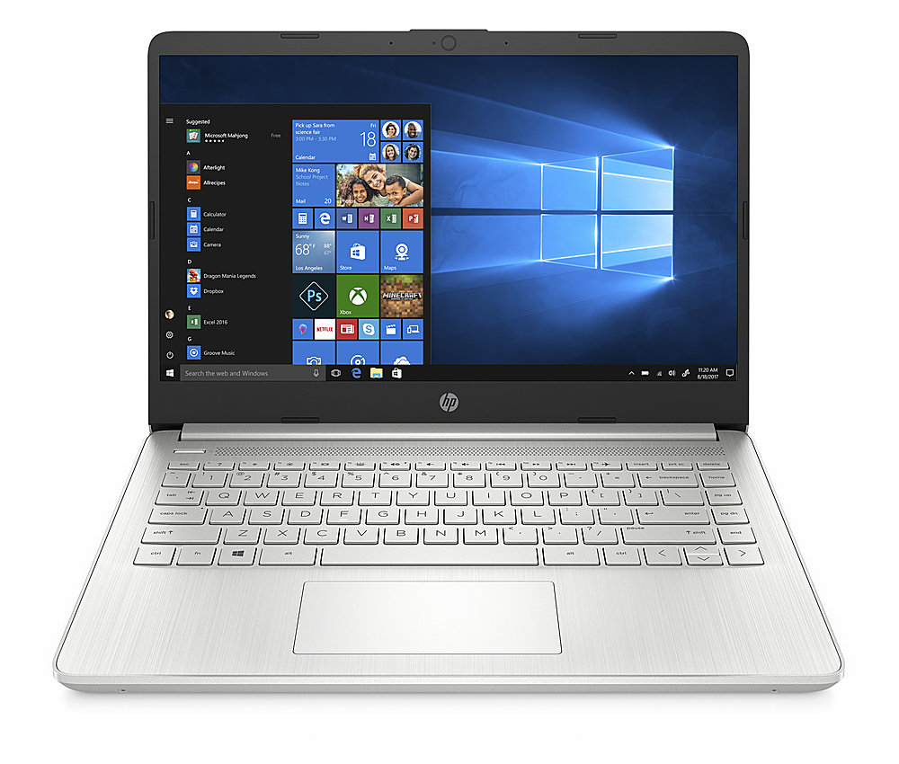 HP – 14″ FHD Laptop – Intel Core i3-1115G4 – 4GB – 128GB SSD – Silver