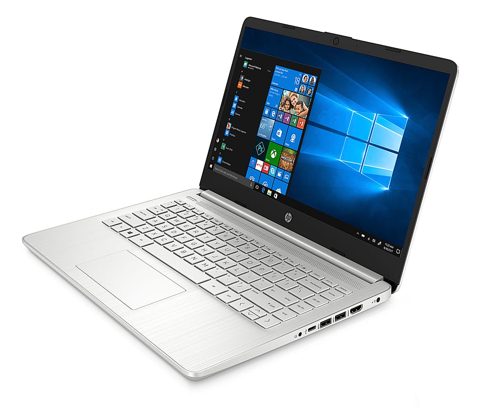 Best Buy: HP 14 FHD Laptop Intel Core i3-1115G4 4GB 128GB SSD Silver  14-DQ2020NR