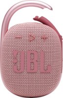 JBL - CLIP4 Portable Bluetooth Speaker - Pink - Front_Zoom