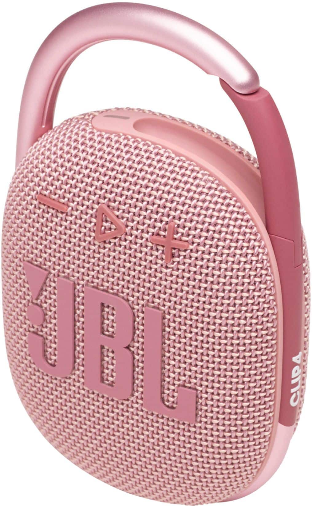 Left. JBL - CLIP4 Portable Bluetooth Speaker - Pink.