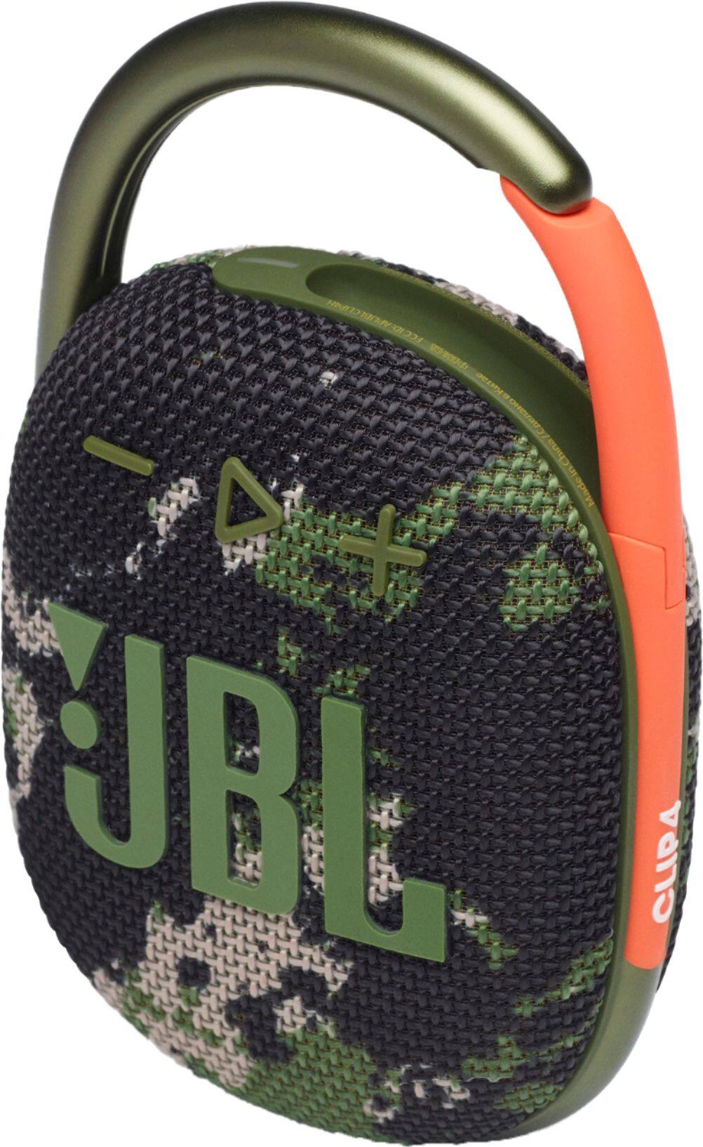 Left. JBL - CLIP4 Portable Bluetooth Speaker - Camouflage.