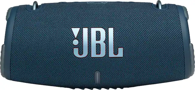 Front. JBL - XTREME3 Portable Bluetooth Speaker - Blue.