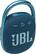 Angle. JBL - CLIP4 Portable Bluetooth Speaker - Blue.