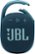 Front Zoom. JBL - CLIP4 Portable Bluetooth Speaker - Blue.