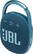 Left. JBL - CLIP4 Portable Bluetooth Speaker - Blue.